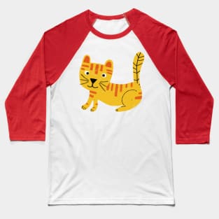 Cute baby tiger Baseball T-Shirt